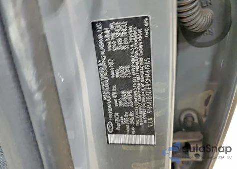 2025 Hyundai Tucson Sel из США, поврежденный, VIN 5NMJB3DE9SH461965